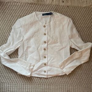 Polo by Ralph Lauren White Button Down Shirt